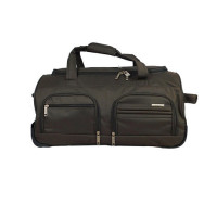 Сумка чемодан дорожня LYS 6086 на колесах, 100 л велика багажна сумка з телескопічною ручкою, водонепроникний поліестер